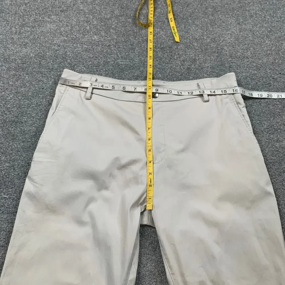 Birddogs Pants Mens 32 Shadow Cotton Blend Boxer-Brief Lined Stretch Golf Chino